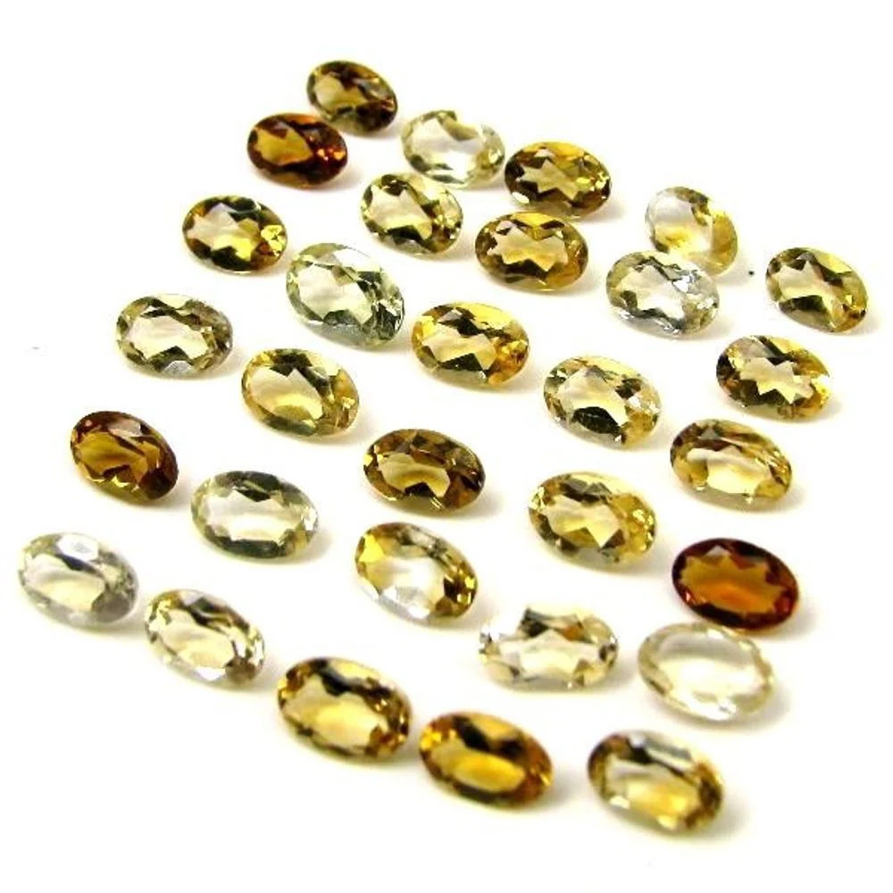 17.7Ct 81pc Wholeslae Lot Natural Yellow Citrine 6mm Marquise Faceted Gemstones - Image 3