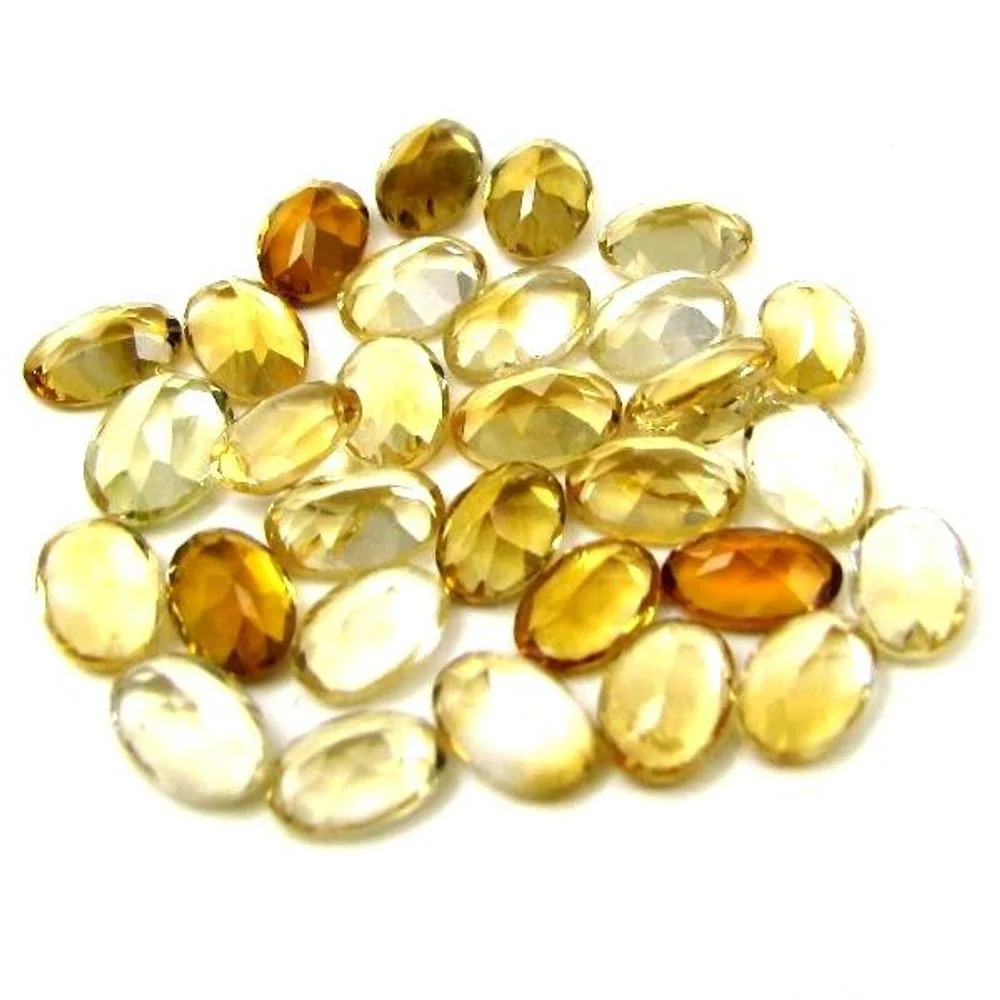 17.7Ct 81pc Wholeslae Lot Natural Yellow Citrine 6mm Marquise Faceted Gemstones - Image 4