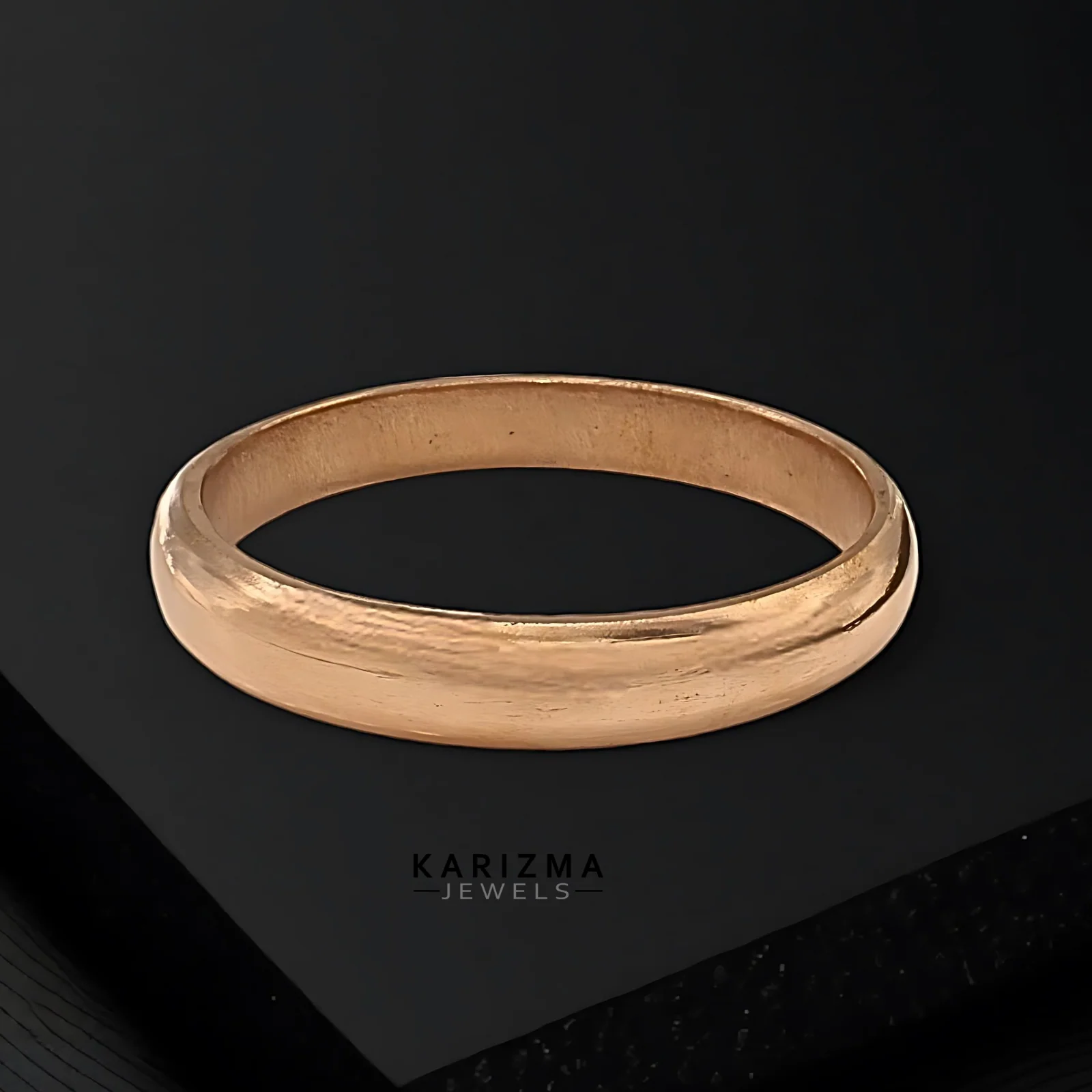 Heavy Jointless Copper Bangle bejod tamba ka kada for astrology - Image 7