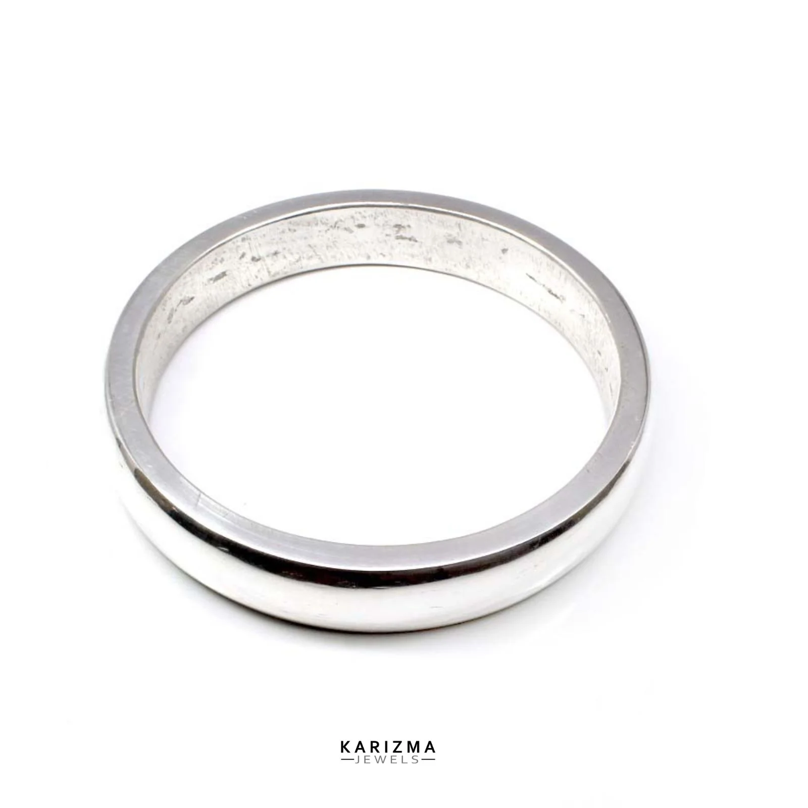 Heavy Silver men's Kada without Joint - Chandi ka bejod kada - Image 6