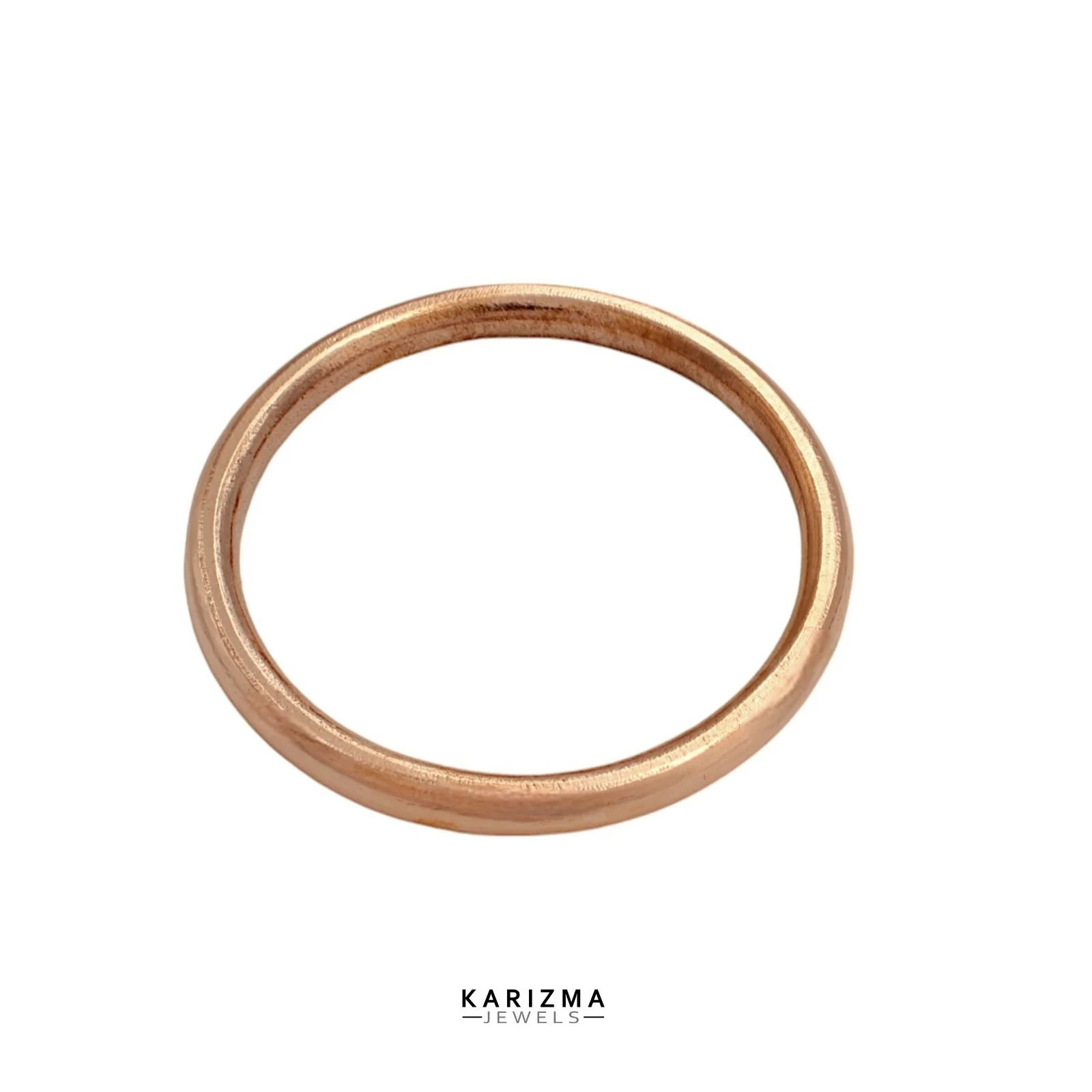 Jointless Heavy Round Copper Bangle kada for astrology - Image 5
