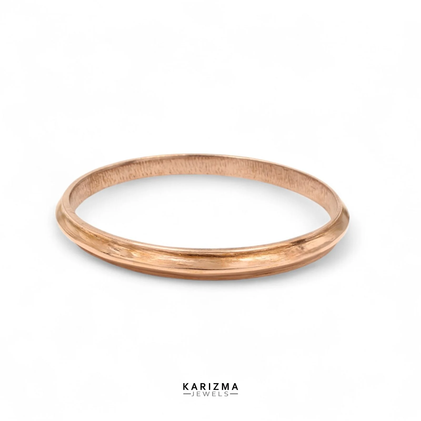 Jointless Pure Copper Bangle kada for Astrology - Image 4