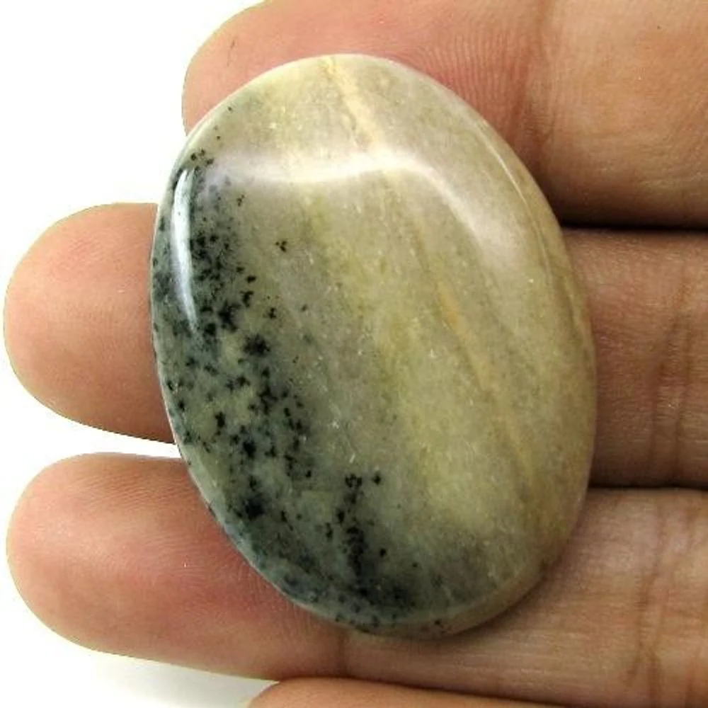 Selected 218.9Ct 4pc Wholesale lot Natural Picture Jasper Cabochon Gemstone - Image 3