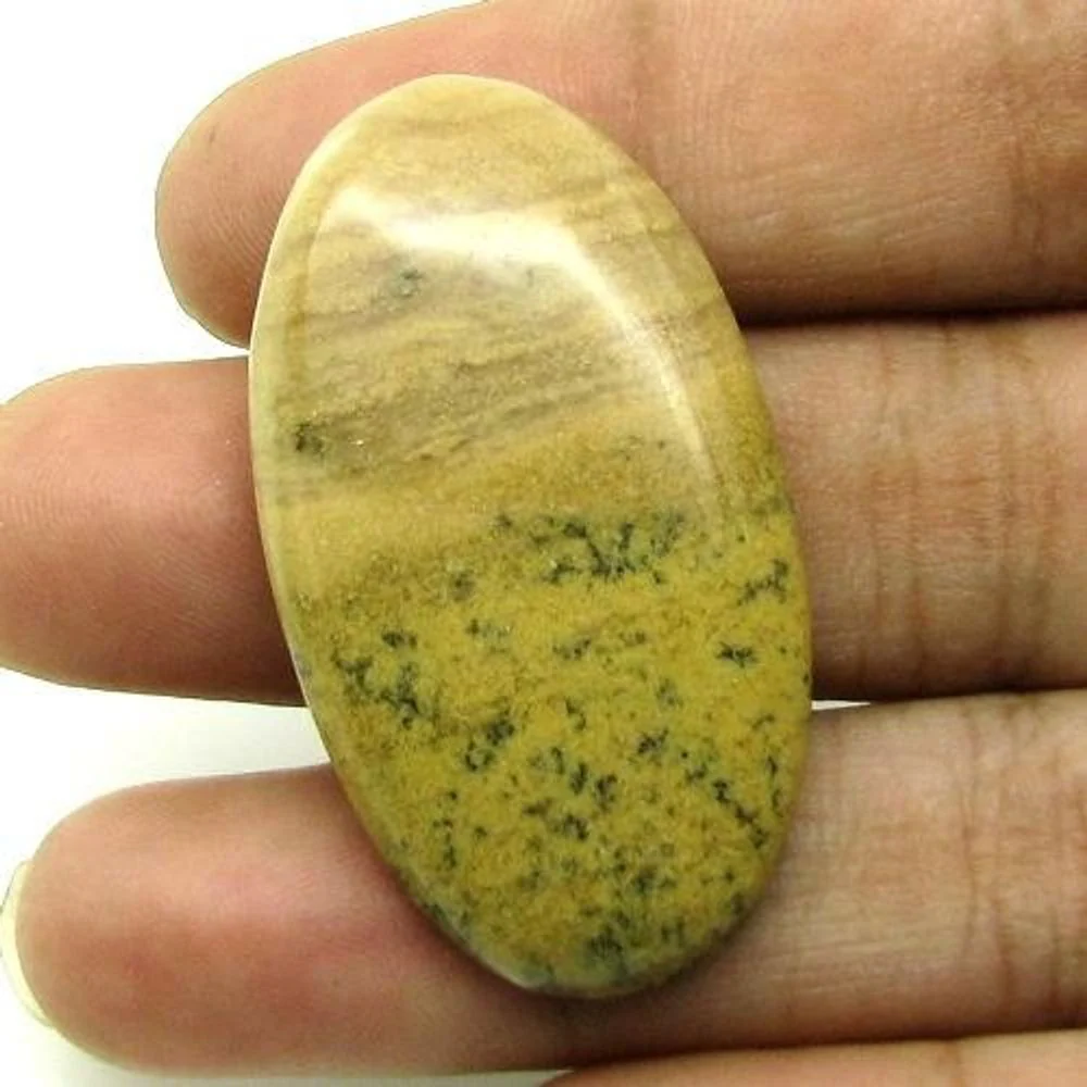 Selected 255.3Ct 4pc Wholesale lot Natural Picture Jasper Cabochon Gemstone - Image 4