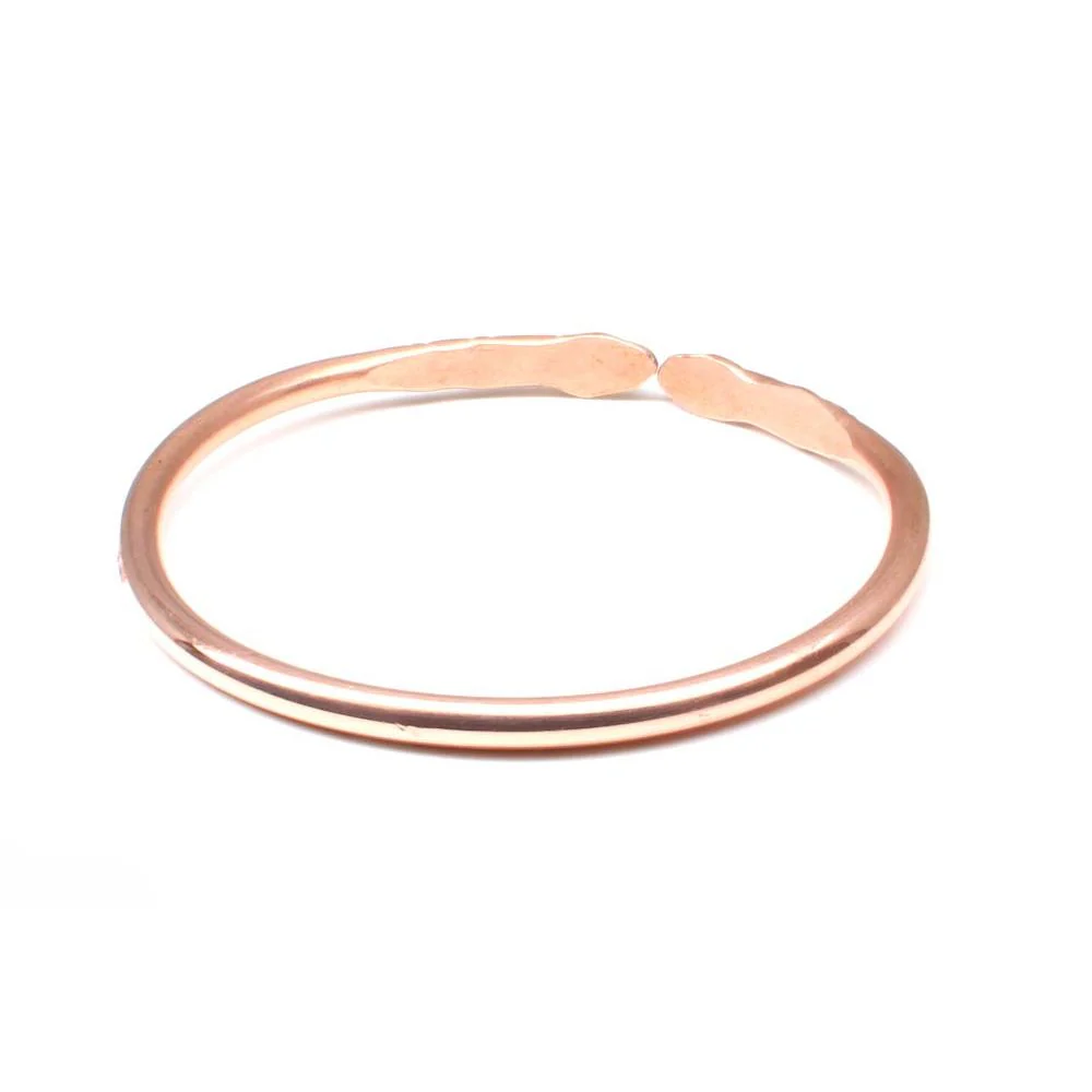Snake Face Round Copper Bangle Bracelet Kada 5.9 cm - Image 3